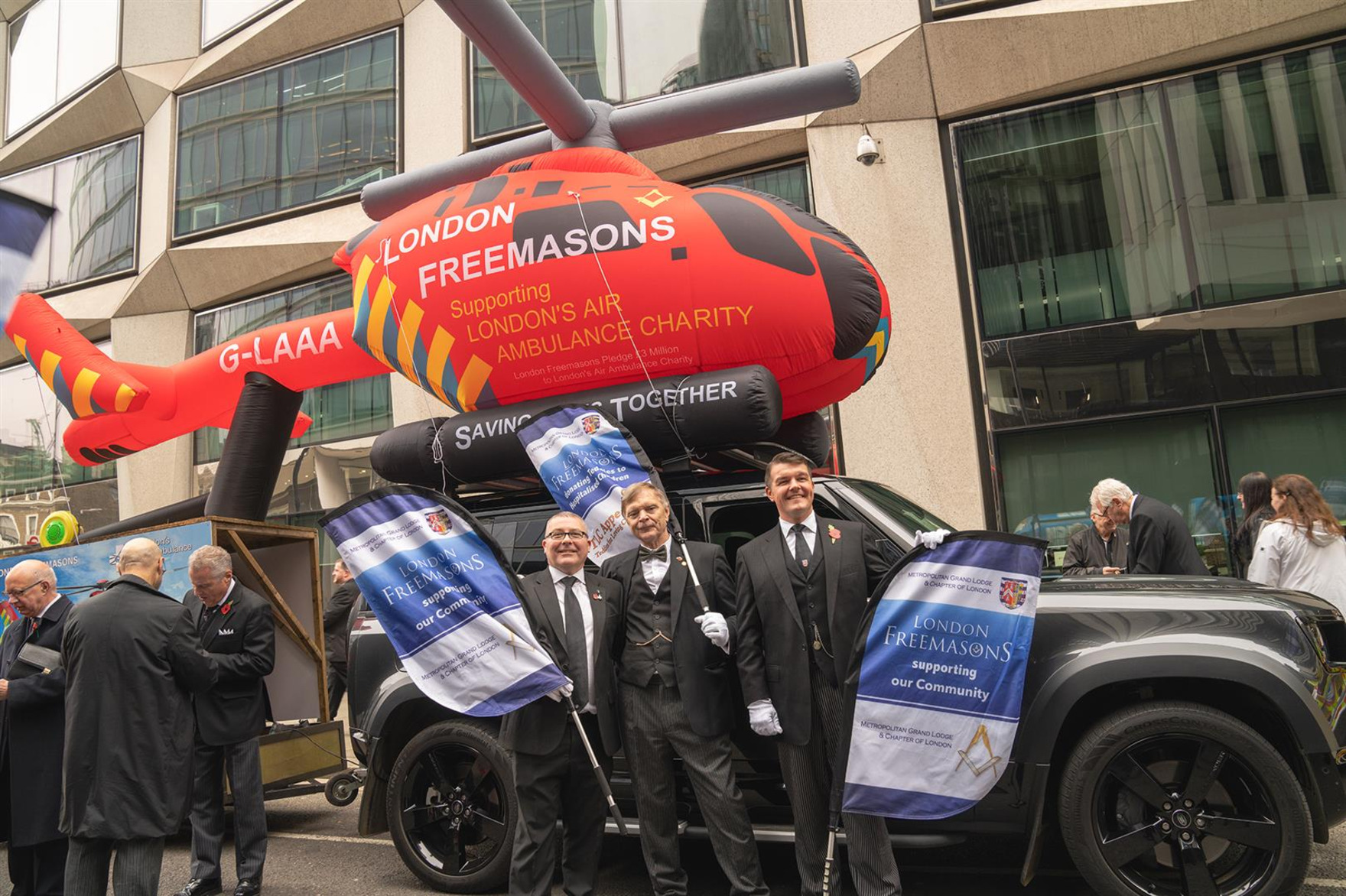 Freemasons out in force for the Lord Mayor’s Show