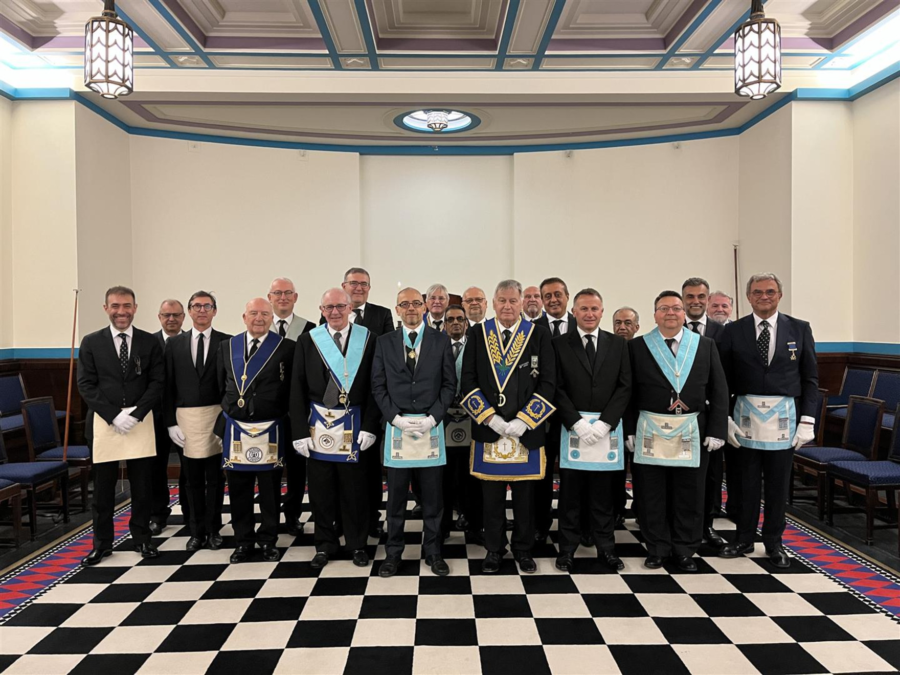 A Very Special Visitor and Raising Ceremony  at Earl Spencer Lodge No 1420